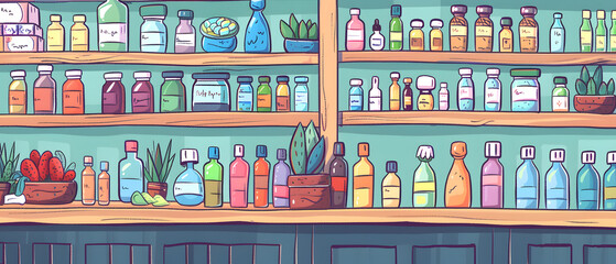 Medicines and dietary supplements, vitamins for health