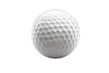 a close up of a golf ball