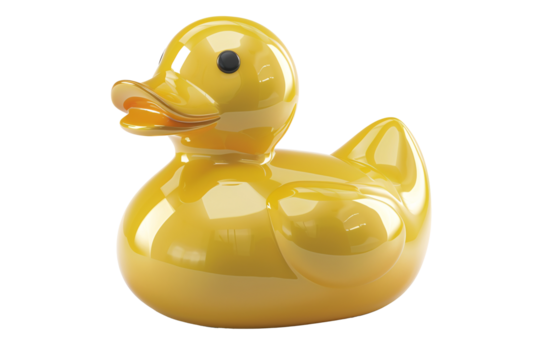 a yellow rubber ducky