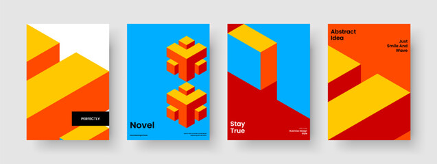 Fototapeta premium Creative Poster Layout. Abstract Report Design. Geometric Background Template. Flyer. Banner. Book Cover. Business Presentation. Brochure. Magazine. Portfolio. Catalog. Brand Identity. Leaflet
