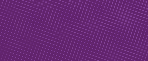 Abstract dots halftone pattern purple color gradient texture background vector illustration modern