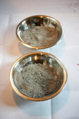 Ash Wednesday Liturgy.Catholic mass.  France.