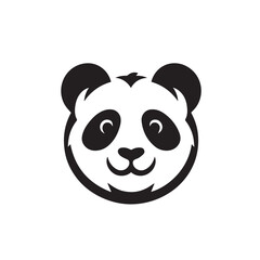 Panda Icon Logo Design, Logo Design