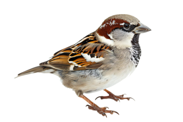 a bird standing on a white background