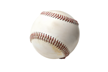 a close up of a baseball