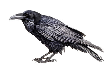 Obraz premium a black bird with a long beak