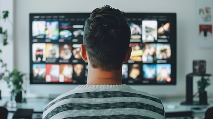 Developer building recommendation system for streaming services, machine learning, entertainment industry.