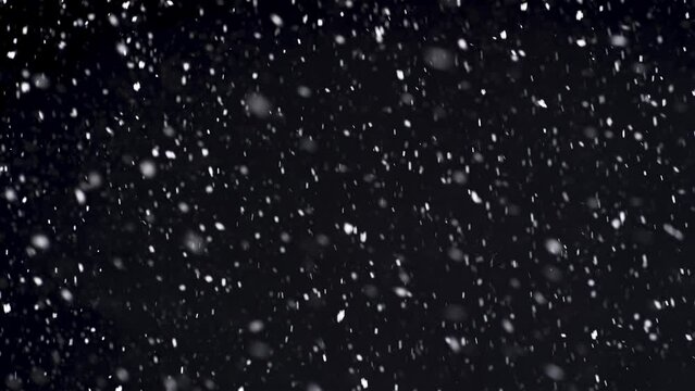 Snow overlay snowing winter background