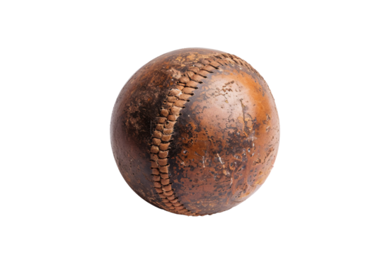 a close up of a ball