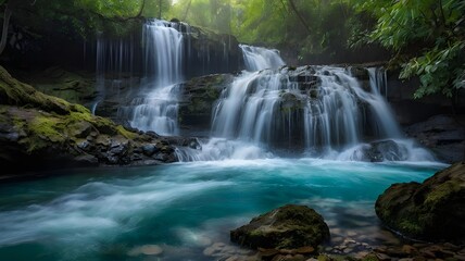 waterfall in the forest