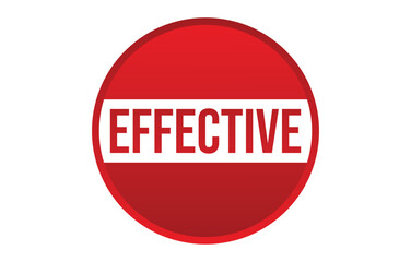 Effective banner design. Effective icon. Flat style vector illustration.
