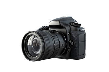 Fototapeta premium a black camera with a large lens