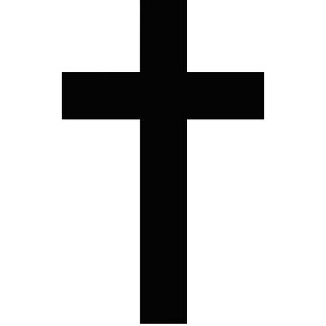 recommend clip art: Religion symbol. christian cross vector symbol flat and outline style. Cross symbols. Crucifix. Jesus Christian goddess 