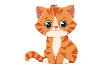 a cartoon of a cat