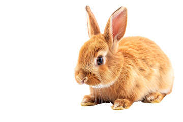 Obraz premium a close up of a rabbit