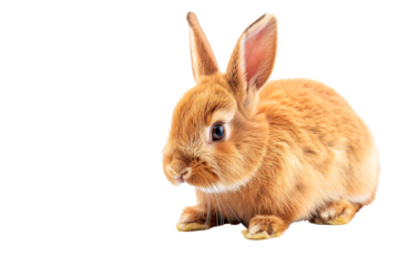 a close up of a rabbit