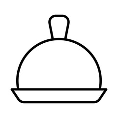 Cloche line icon