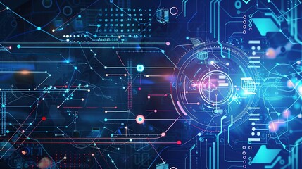 Research Abstract: Technology Business Wallpaper