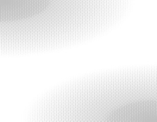 Set of circular gray halftone dot backgrounds.　2