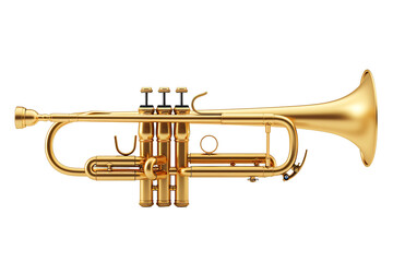 Obraz premium a close up of a trumpet