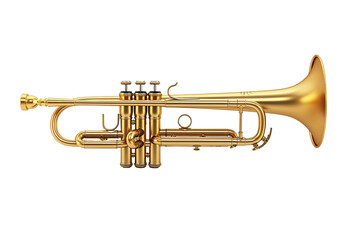 Obraz premium a close up of a trumpet