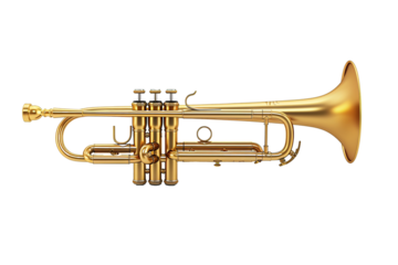 a close up of a trumpet