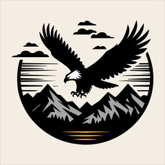 eagle symbol vector