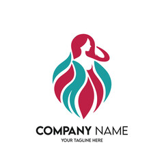 Fototapeta premium Elegant Beauty Salon and Spa Logo