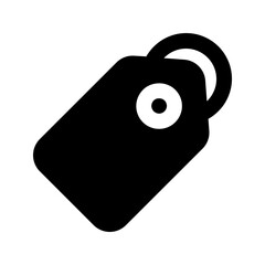 price tag glyph icon