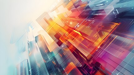 abstract background with lights