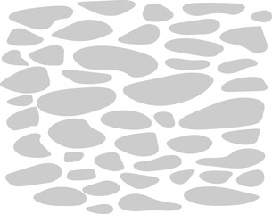 Stone path vector icon. Isolated on a white  background. vector illustration. EPS 10