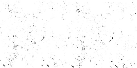 Black grainy texture isolated on transparent background. Flat design element. Vector illustration