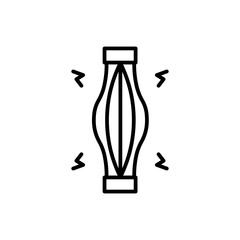 muscle line icon