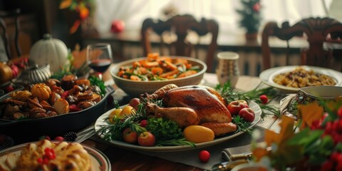 Assortment of foods