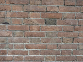 red brick wall background