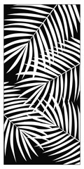 Vector room divider, Laser cut leaf panel, stencil divider. Wall art for home decor, room divider screens.