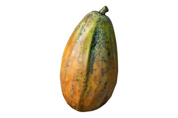 Papaya isolated on transparent background