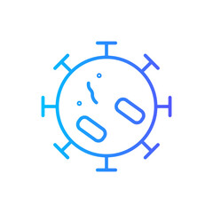 virus gradient icon