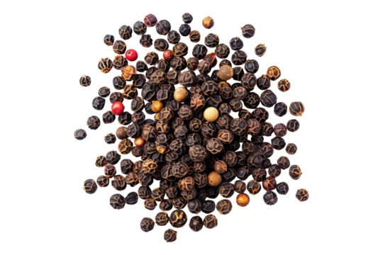 Peppercorn isolated on transparent background
