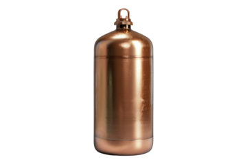 Propane cylinder isolated on transparent background