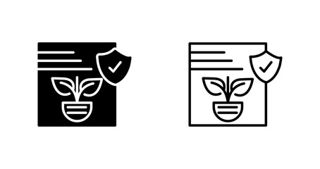 Ecology Protection Vector Icon