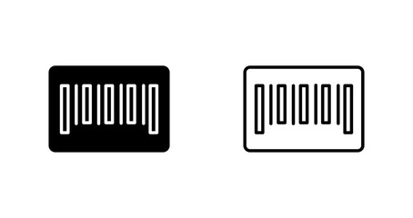 Barcode Vector Icon