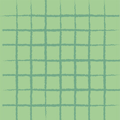 Vector hand drawn brush textured checkered pattern. crayon dry paint geometrical simple texture. Crossing lines. Abstract cute delicate pattern ideal for fabric, textile, wallpaper