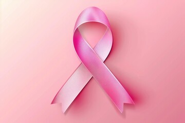 Pink Ribbon Background