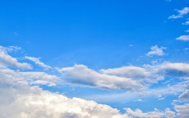 blue sky with clouds