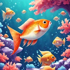 Fototapeta premium Beautiful Fish Images