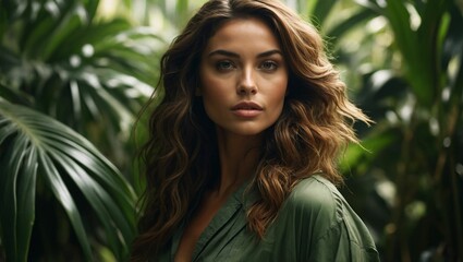 Fototapeta premium Forest Woman