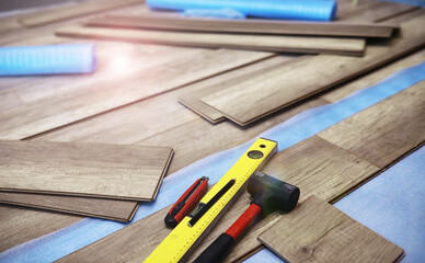Longitudinal lock joint - The sequence of technological methods for laying and installation of...