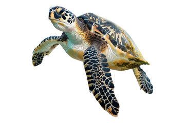 Fototapeta premium Turtle isolated on transparent background