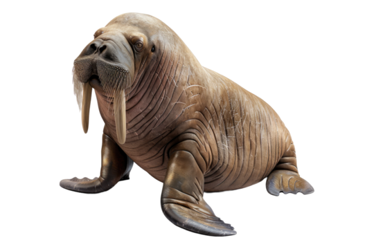 Walrus isolated on transparent background
